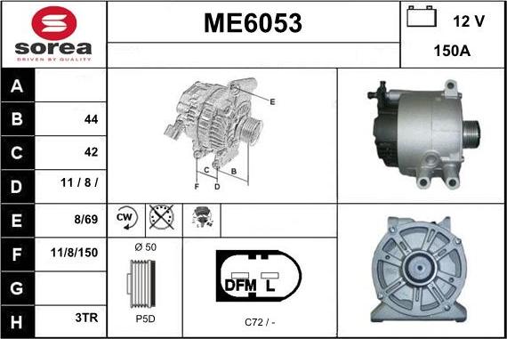 Sera ME6053 - Ģenerators autodraugiem.lv