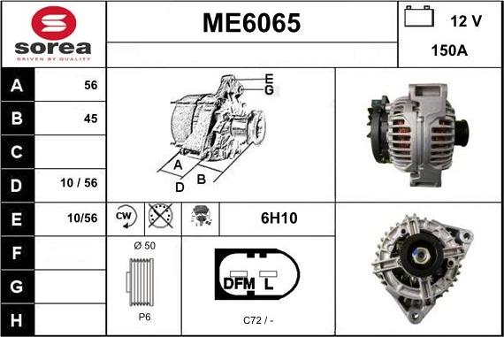 Sera ME6065 - Ģenerators autodraugiem.lv