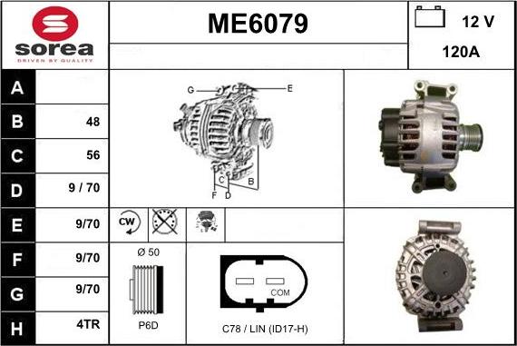 Sera ME6079 - Ģenerators autodraugiem.lv