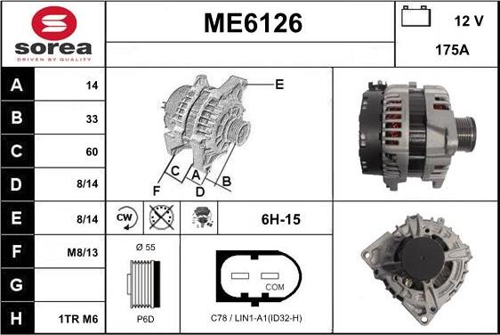 Sera ME6126 - Ģenerators autodraugiem.lv