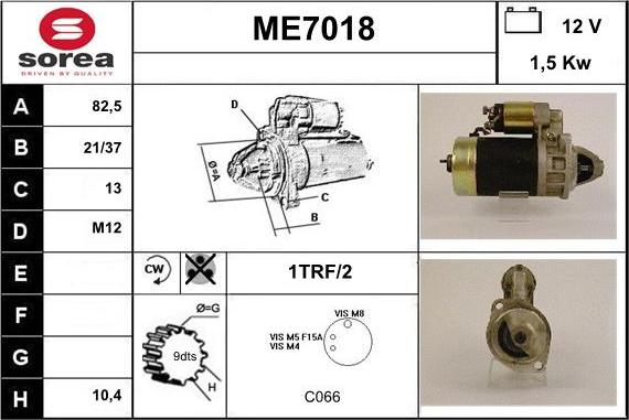 Sera ME7018 - Starteris autodraugiem.lv