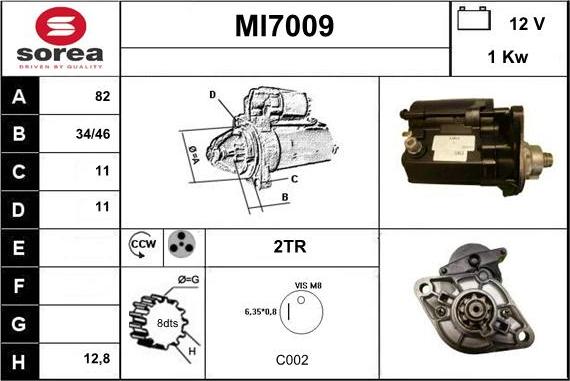 Sera MI7009 - Starteris autodraugiem.lv