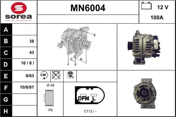 Sera MN6004 - Ģenerators autodraugiem.lv