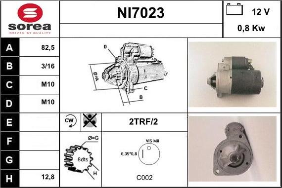 Sera NI7023 - Starteris autodraugiem.lv