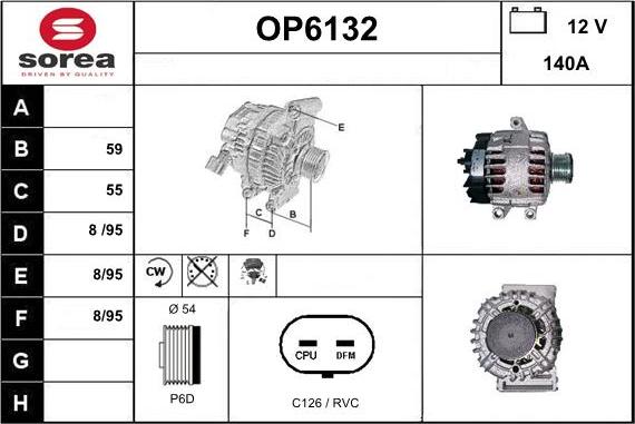 Sera OP6132 - Ģenerators autodraugiem.lv