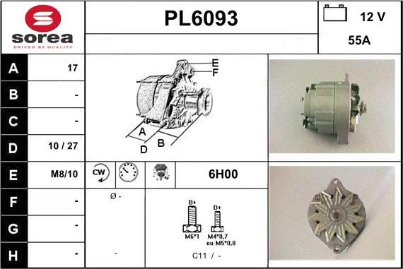 Sera PL6093 - Ģenerators autodraugiem.lv