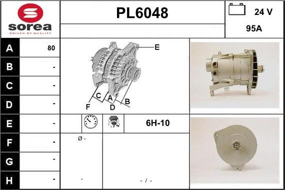 Sera PL6048 - Ģenerators autodraugiem.lv