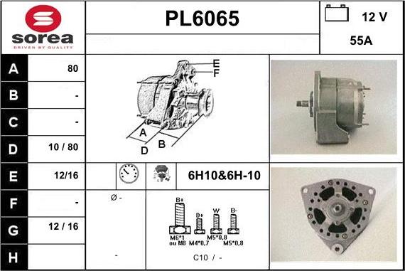 Sera PL6065 - Ģenerators autodraugiem.lv