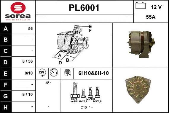 Sera PL6001 - Ģenerators autodraugiem.lv