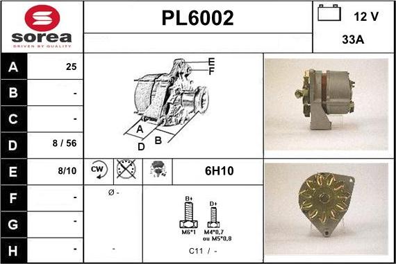 Sera PL6002 - Ģenerators autodraugiem.lv