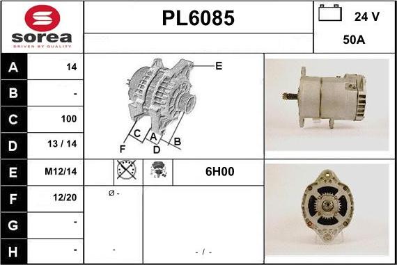 Sera PL6085 - Ģenerators autodraugiem.lv