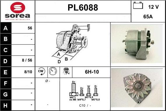 Sera PL6088 - Ģenerators autodraugiem.lv
