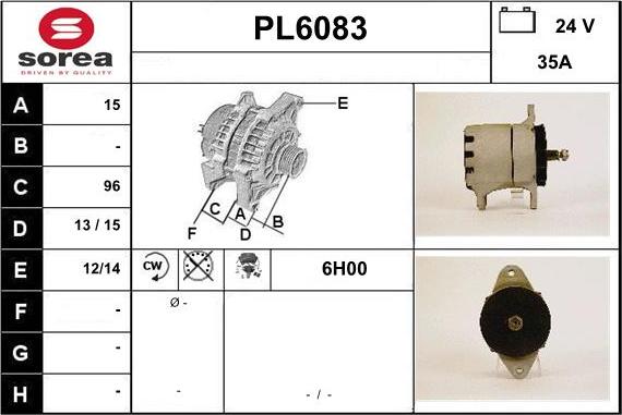 Sera PL6083 - Ģenerators autodraugiem.lv