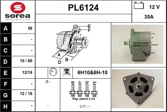 Sera PL6124 - Ģenerators autodraugiem.lv
