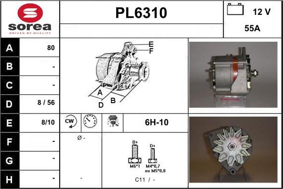 Sera PL6310 - Ģenerators autodraugiem.lv