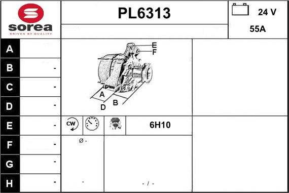 Sera PL6313 - Ģenerators autodraugiem.lv