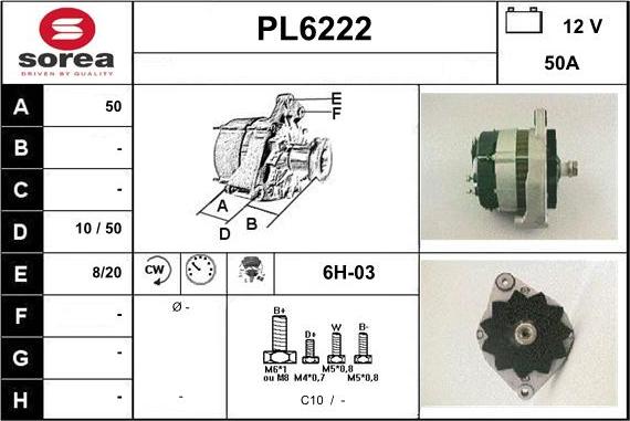 Sera PL6222 - Ģenerators autodraugiem.lv