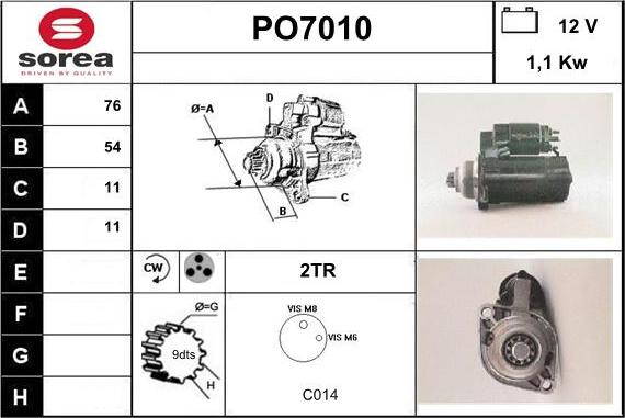 Sera PO7010 - Starteris autodraugiem.lv