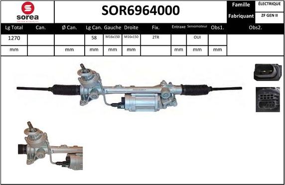 Sera SOR6964000 - Stūres mehānisms autodraugiem.lv