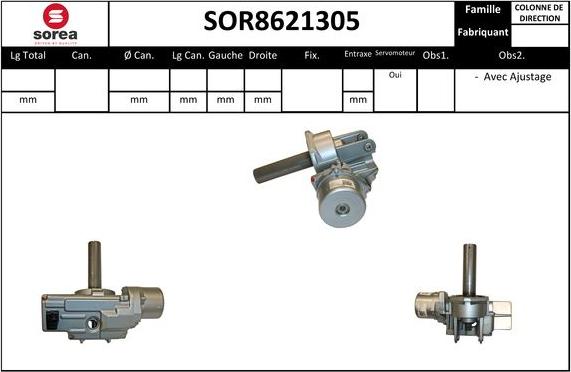 Sera SOR8621305 - Stūres statne autodraugiem.lv