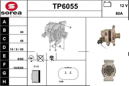 Sera TP6055 - Ģenerators autodraugiem.lv
