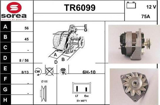 Sera TR6099 - Ģenerators autodraugiem.lv