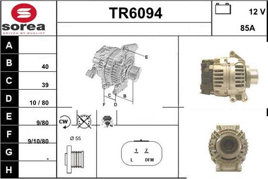 Sera TR6094 - Ģenerators autodraugiem.lv