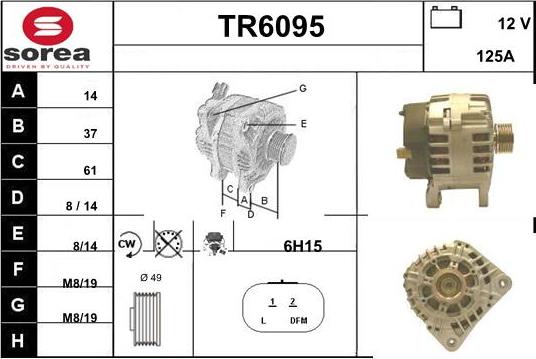 Sera TR6095 - Ģenerators autodraugiem.lv