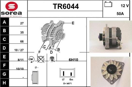Sera TR6044 - Ģenerators autodraugiem.lv