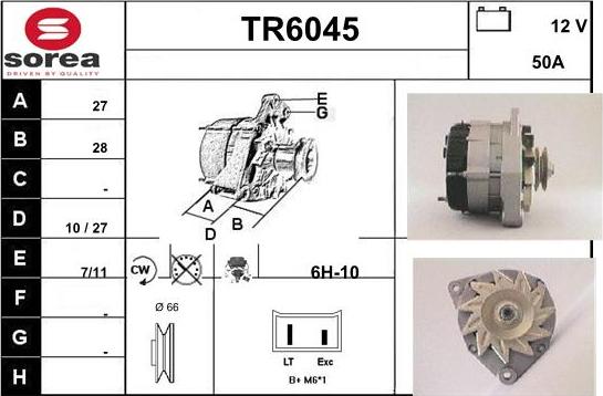 Sera TR6045 - Ģenerators autodraugiem.lv