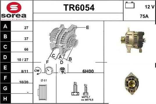 Sera TR6054 - Ģenerators autodraugiem.lv