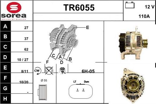 Sera TR6055 - Ģenerators autodraugiem.lv