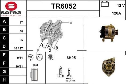 Sera TR6052 - Ģenerators autodraugiem.lv