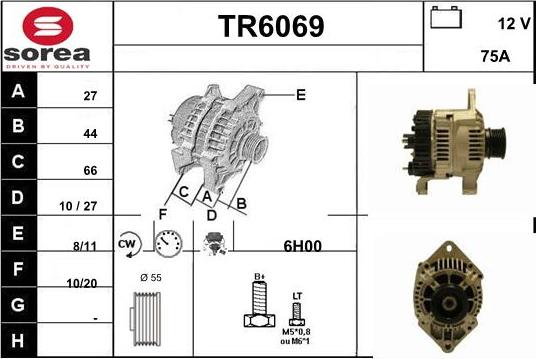 Sera TR6069 - Ģenerators autodraugiem.lv