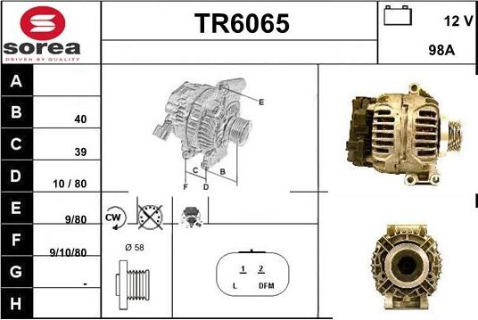 Sera TR6065 - Ģenerators autodraugiem.lv