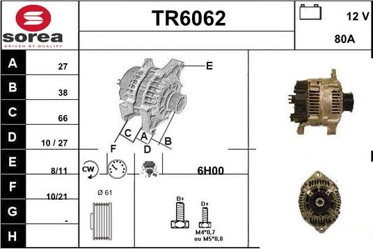 Sera TR6062 - Ģenerators autodraugiem.lv