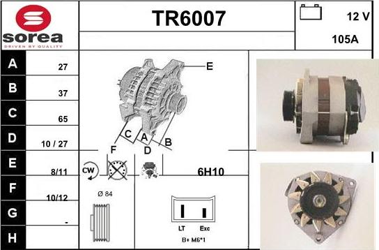 Sera TR6007 - Ģenerators autodraugiem.lv