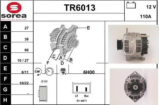 Sera TR6013 - Ģenerators autodraugiem.lv