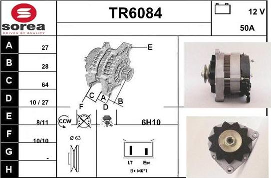 Sera TR6084 - Ģenerators autodraugiem.lv