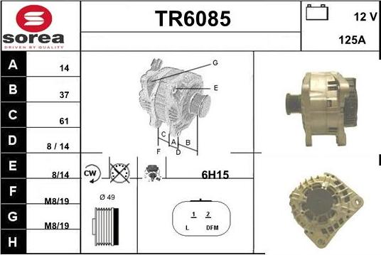 Sera TR6085 - Ģenerators autodraugiem.lv