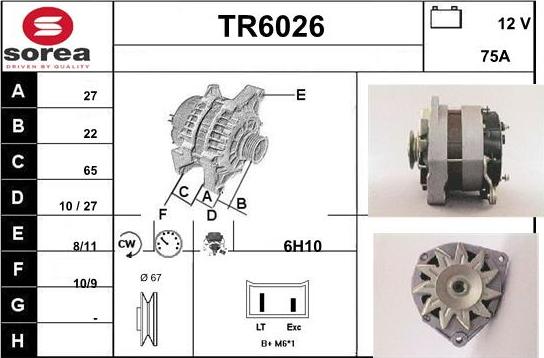 Sera TR6026 - Ģenerators autodraugiem.lv