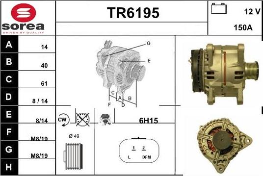 Sera TR6195 - Ģenerators autodraugiem.lv