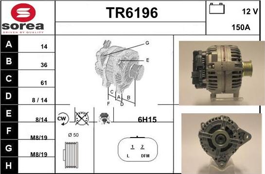 Sera TR6196 - Ģenerators autodraugiem.lv