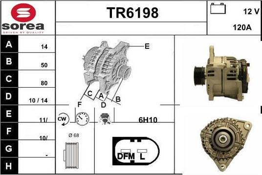 Sera TR6198 - Ģenerators autodraugiem.lv