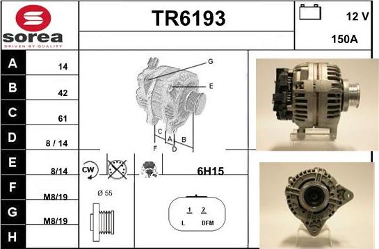 Sera TR6193 - Ģenerators autodraugiem.lv