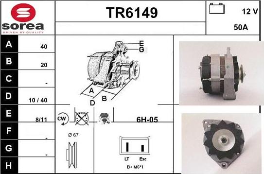 Sera TR6149 - Ģenerators autodraugiem.lv