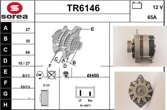 Sera TR6146 - Ģenerators autodraugiem.lv