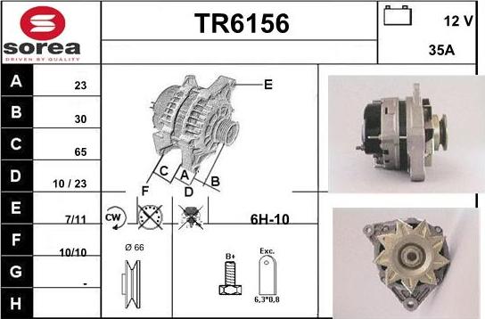 Sera TR6156 - Ģenerators autodraugiem.lv