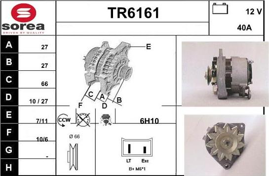Sera TR6161 - Ģenerators autodraugiem.lv