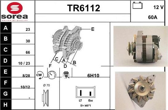 Sera TR6112 - Ģenerators autodraugiem.lv